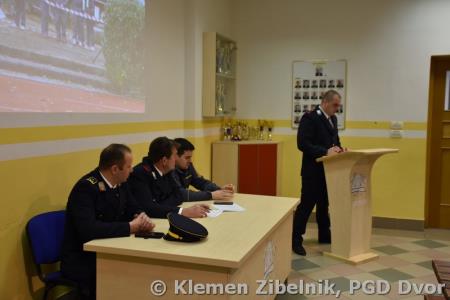 Občni zbor - PGD Dvor